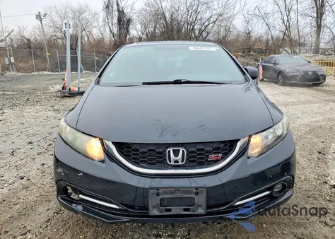2013 Honda Civic Si z USA, uszkodzony, nr VIN 2HGFB6E50DH710790